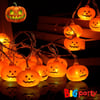 Halloween Led Işık Bal Kabağı 12 Adet