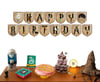 Harry Potter Temalı Happy Birthday Banner