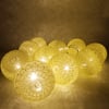 Işık Led Sarı Top 10 Işık 2 Metre