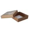Kraft Pencereli Kutu 20x20x4