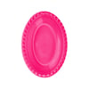 Plastik Çerezlik Oval Kase Pembe