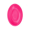 Plastik Çerezlik Oval Kase Pembe