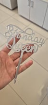 Pleksi Birthday Queen Gümüş