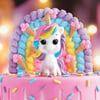 Sevimli Unicorn Silikon Kalıp