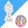 Sevimli Unicorn Silikon Kalıp