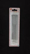Simli Pasta Mumu -14cm Gümüş