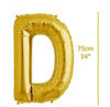 Folyo Harf D Gold Balon 75cm ( 34 inç )34