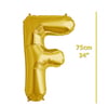 Folyo Harf F Gold Balon 75cm ( 34 inç )34