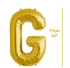 Folyo Harf G Gold Balon 75cm ( 34 inç )34