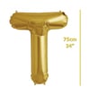 Folyo Harf T Gold Balon 75cm ( 34 inç )34