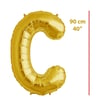 Folyo Harf C Gold Balon 90cm ( 40 inç )40