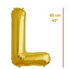 Folyo Harf L Gold Balon 90cm ( 40 inç )40