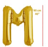 Folyo Harf M Gold Balon 90cm ( 40 inç )40
