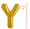 Folyo Harf Y Gold Balon 90cm ( 40 inç )40