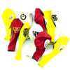 Lisanslı Baskılı Latex BalonlarGalatasaray Temalı Lisanslı Balon 10 'lu PaketBALONEVİ
