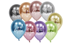 Baskılı Latex Balonlarİyi Ki Doğdun Baskılı Karışık Krom Balon 50 'li PaketBALONEVİ