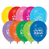 Baskılı Latex Balonlarİyiki Doğdun Baskılı Karışık Balon 10 'lu PaketBALONEVİ