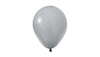 Pastel Mat BalonPastel Mat Balon Gri Dekorasyon Balonu 10 AdetBalonevi