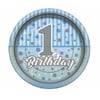 Desenli TabaklarPırıltılı Fırsh Bırthday Karton Tabak Erkek 23 cm 8 AdetBalonevi