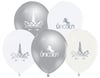 Lisanslı Baskılı Latex BalonlarUnicorn Temalı Gümüş Balon 100 'lü PaketBALONEVİ