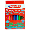 Bigpoint Keçeli Kalem 12'li Set (Karton Kutulu)