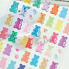 BP STICKER JELLY BEAR....