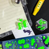 BP STICKER LUMINOUS DINOSAUR....