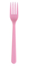 Plastik Çatal PembeÇatallar