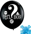 Cinsiyet Belirleme Balonu Mavi Jumbo