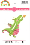 Jurassic Folyo Balon D6 60x100cmFolyo Balon Setler