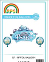 Prens Mavi Folyo Balon Set 3 parçaFolyo Balon Setler