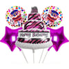 Happy Birthday Pasta Folyo Balon Set