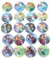 Disney Frozen Elsa Metal Rozet Hediyelik