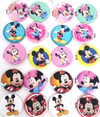 Mickey Mouse Metal Rozet Hediyelik