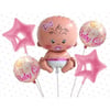 Folyo Balon SetlerBaby Girl Pembe Folyo Balon Set 45cm - 70cmİthal