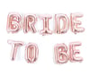 Folyo Balon SetlerBride To Be Folyo Balon Harf Set Rose Gold 40 cmİTHAL