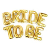 Folyo Balon SetlerBride To Be Folyo Balon Harf Set Gold 40 cmİTHAL