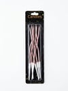 Dekoratif ve Pasta MumlarıBurgulu Pasta Mumu 15cm Rose GoldİTHAL