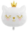 Folyo Balon Figürlü Temalı ÇeşitleriCat Kedi Folyo Balon Beyaz 62x52 cmİTHAL