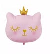 Folyo Balon Figürlü Temalı ÇeşitleriCat Kedi Folyo Balon Pembe 62x52 cm 1 Adetİthal