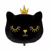 Folyo Balon Figürlü Temalı ÇeşitleriCat Kedi Folyo Balon Siyah 62x52 cm 1 Adetİthal