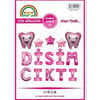 Folyo Balon SetlerDişim Çıktı Folyo Balon Set Pembe 20cm-35cm-50cmİTHAL