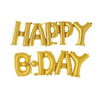Folyo Balon SetlerHAPPY B.DAY Folyo Balon Goldİthal
