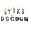 Folyo Balon Setlerİyi Ki Doğdun Folyo Balon Harf Set Gümüş 40 cmİTHAL