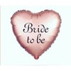 Folyo Balon Kalp ÇeşitleriKalp Folyo Balon Bronz Rose Gold Bride To Be 65 cmİTHAL