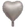 Folyo Balon Kalp ÇeşitleriKalp Folyo Balon (Krom-Mırror) Gümüş 45 cmİTHAL