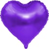 Folyo Balon Kalp ÇeşitleriKalp Folyo Balon Lila 45 cmİTHAL