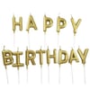 Diğer MumlarMum Happy Bırthday Yazılı GoldİTHAL