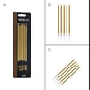 Dekoratif ve Pasta MumlarıPasta Mumu Gold Altın 15 cm 6 AdetİTHAL