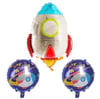 Folyo Balon SetlerRoket Folyo Balon 3'lü Set 45cm - 70cmİTHAL